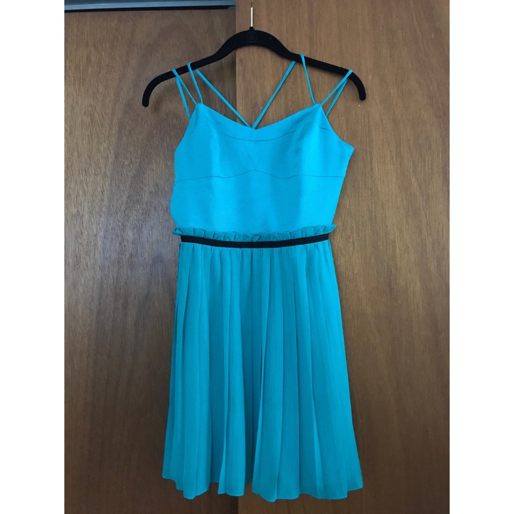 BCBG Generation teal party dress